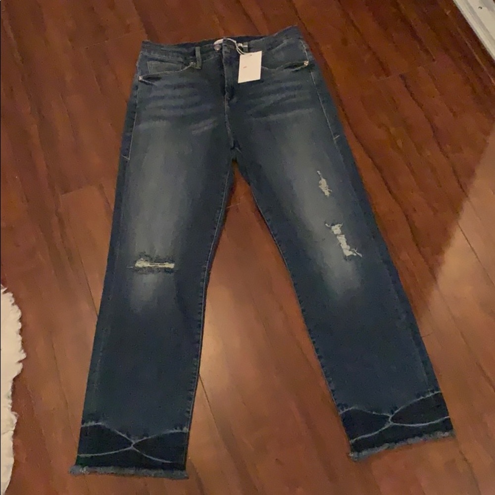 Never worn good American jeans